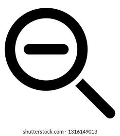 Zoom out line icon 