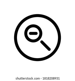 Desplazamiento del vector de contorno del icono de zoom (multimedia)