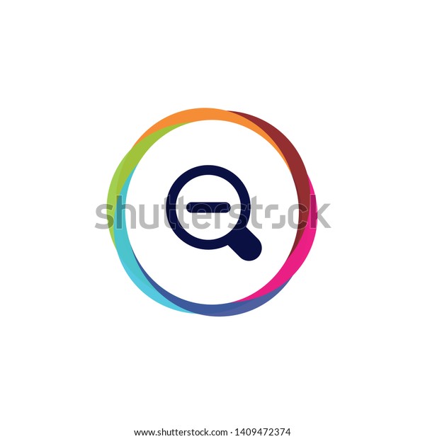 Zoom Out Vector App Icon Stock Vector Royalty Free 1409472374
