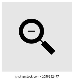 Zoom Out Vector Icon
