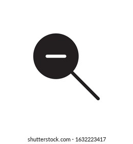 Zoom Out Zoom In Vector Icon