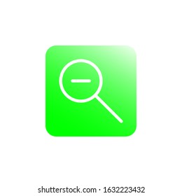 Zoom Out Zoom In Vector Icon