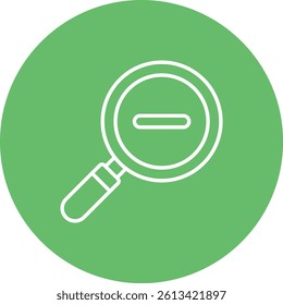 Zoom Out vector icon. Can be used for printing, mobile and web applications.