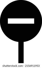 zoom out Vector illustration on a transparent background.Premium quality symmbols.Glyphs vector icon for concept and graphic design.