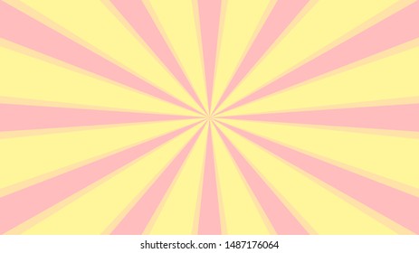 zoom pink yellow pastel colors effect for comics background, zoom light ray yellow pink soft shiny star pastel color, shiny soft pink rays burst zoom blur concept, illustration zoom star shine