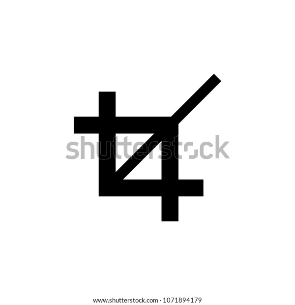 Zoom Sign Icon Element Minimalistic Icon Stock Vector Royalty