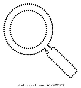 Zoom sign illustration