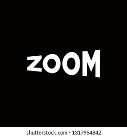 ZOOM SYMBOL LOGO ICON TEMPLATE 