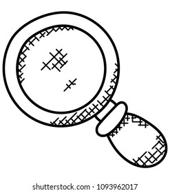 
A zoom in tool or magnifying glass 
