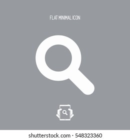 Zoom - Vector flat minimal icon