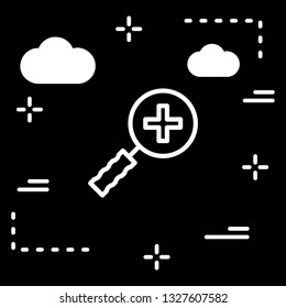 Zoom In Vector Icon
