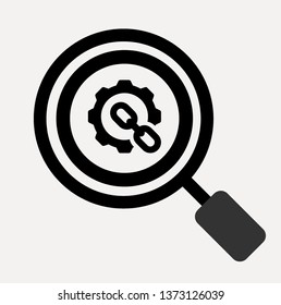 zoom vector icon 