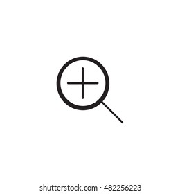 zoom vector icon