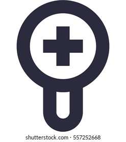 Zoom In Vector Icon