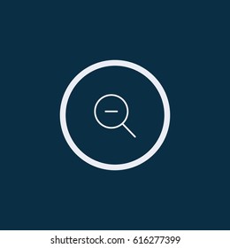 Zoom vector icon