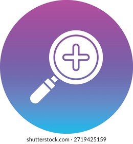 Icono de Vector de acercamiento. Se puede utilizar para aplicaciones de impresión, móviles y de Web.