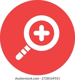 Ampliar a ilustração de design de ícone de vetor