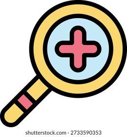 Zoom in Vector Icon Design Illustration