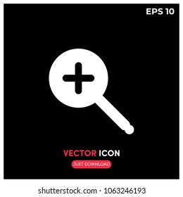 Zoom Vector Icon Illustration.Ui/Ux
