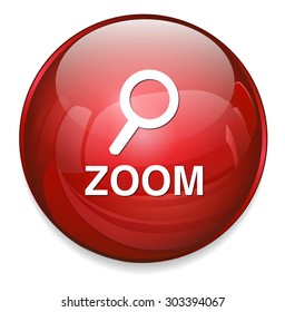 zoom word icon