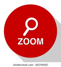 zoom word icon