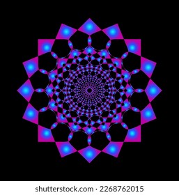 Zoomer design with a heart shape like a Kaleidoscope icon.