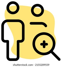 zooming in the list of users in home chatting group