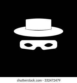 Zorro mask icon