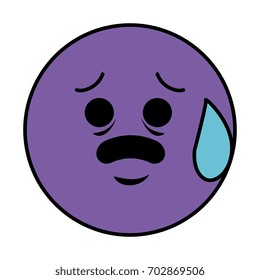 zorry emoticon face character icon