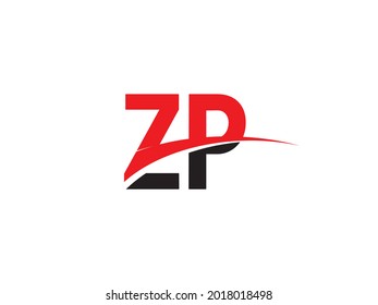 Zp Letter Initial Logo Design Template Stock Vector (Royalty Free ...