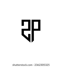 ZP Letter Logo Design, Inspiration for a Unique Identity. Modern Elegance and Creative Design. Watermark Your Success with the Striking this Logo.