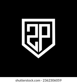 ZP Letter Logo Design, Inspiration for a Unique Identity. Modern Elegance and Creative Design. Watermark Your Success with the Striking this Logo.