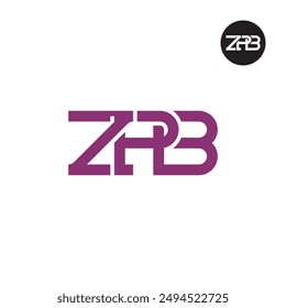 ZPB Logo Letter Monogram Design