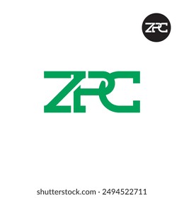 ZPC Logo Letter Monogram Design