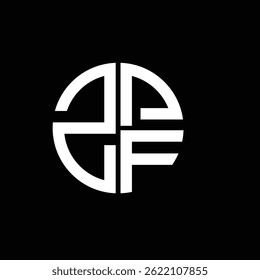 ZPF logo ZPF icono ZPF Vector ZPF monograma ZPFletra ZPFminimalista ZPFtriángulo ZPFflat Diseño de logotipo abstracto plano moderno único.
