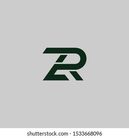 ZR logo and icon designs