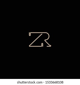 ZR logo and icon designs