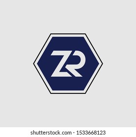 ZR logo and icon designs