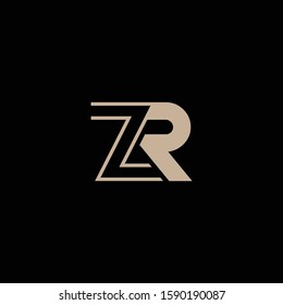 ZR or RZ logo and icon designs