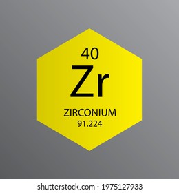 1,142 Zirconium symbol Images, Stock Photos & Vectors | Shutterstock