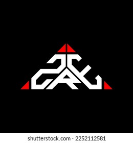 Diseño creativo del logotipo de la letra ZRE con gráfico vectorial, logotipo ZRE sencillo y moderno.