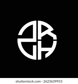 ZRH logo ZRH icon ZRH vector ZRH monogram  Unique modern flat abstract logo design.
