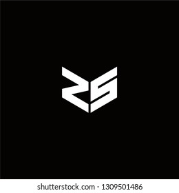 ZS Logo Letter ininial Designs Templete