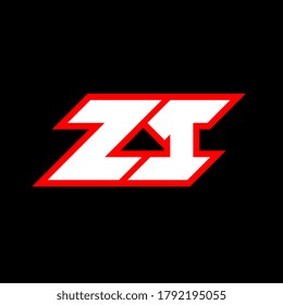 Diseño del logotipo ZT, diseño inicial de la letra ZT con estilo de ciencia ficción. Logo de ZT para juegos, deportes, tecnología, digital, comunitaria o empresarial. Fuente del alfabeto italiano moderno. Tipografía de estilo urbano.