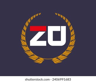 zu Letter Initial Logo Design Template Vektorgrafik