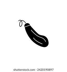 zucchini concept line icon. Simple element illustration. zucchini concept outline symbol design.