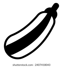 Zucchini icon illustration for uiux, web, app, infographic, etc