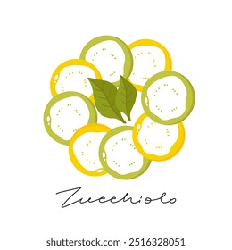 Zucchiolo is a new natural and healthy vegetable produced from Spain. Selection of zucchini and cucumberю Three colors: white, green and yellow