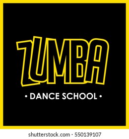 logo zumba dance