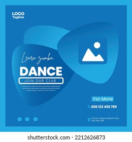 
Zumba Dnace club design for social media